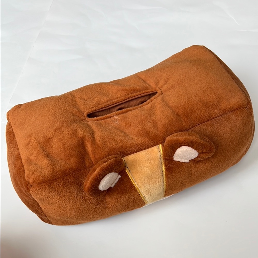 Taito A Clockwork Truffe Brown Bear Plush Tissue Box Cover - Picture 2 of 6